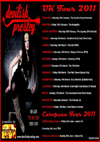 Devilish Presley - UK + European Tour Dates 2011 - Poster