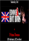 Eddie & The Hot Rods + Prima Donna - Live at Club Riga, Saturday March 3rd, 2012 - Advert