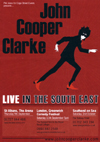 John Cooper Clarke - Live at The Railway Hotel - 02.10.10 - Poster
