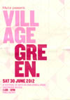 Village Green Festival - Live at Chalkwell Park, Southend-on-Sea, Essex, Saturday June 30th, 2012 - Program