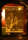 Walter Lure - Live at The Railway Hotel, Southend-on-Sea, Essex on Wednesday September 16th, 2015 - Venue Poster
