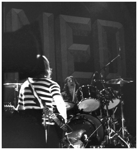 The Damned - Live at The Cliffs Pavilion - 30.10.86 - Photograph by Giacomino Parkinson