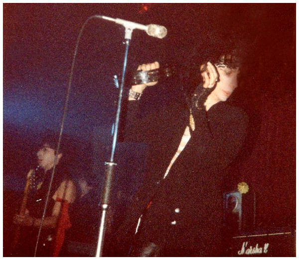 The Lords of The New Church - Live at Crocs - 29.10.83 - Photograph by Dave Collins