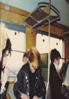 Chelmsford Punks - Keith on Train to Ostend, Belgium 20.02.82