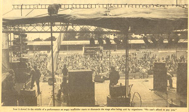 City Rock '77 - Newspaper Report Part 2 - 'Newsman Herald' - 20.09.77