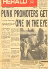 City Rock '77 - Newspaper Report Part 1 - 'Newsman Herald' - Martin Keeble - 20.09.77