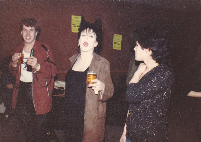 Richard (RIP) and Angie at Heroes, Chelmsford - 12.02.82
