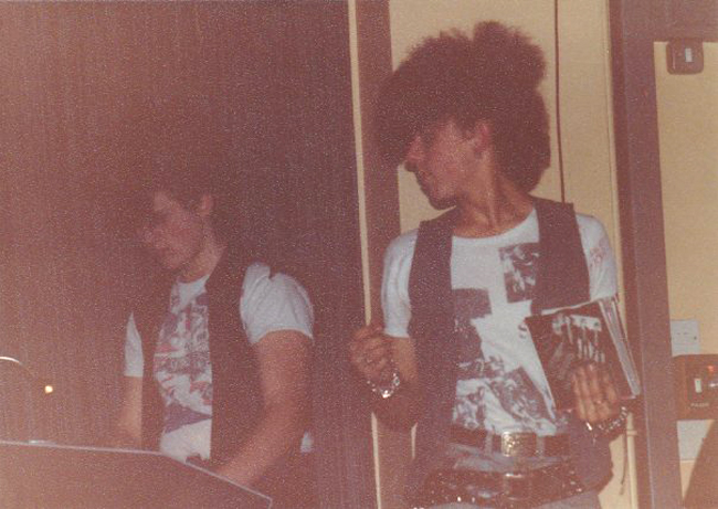 Mould and Gareth - DJ's at Heroes, Chelmsford - 18.09.81
