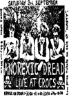 Anorexic Dread - Live at Crocs - 03.09.83 - Poster