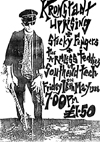 The Kronstadt Uprising + Sticky Fingers + The Armless Teddies - Live at The Southend College of Technology - 16.05.86 - Poster 