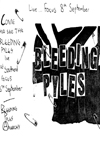 The Bleeding Pyles - Live at Focus - 08.09.80 - Poster