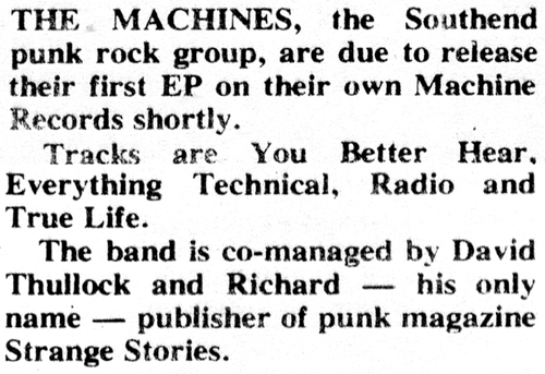 The Machines - Evening Echo News Report
