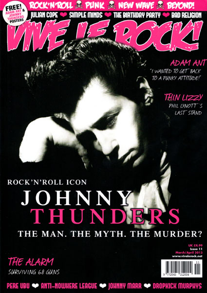 Vive Le Rock - Issue 11 - March / April 2013 - Plus Free Double Sided Poster
