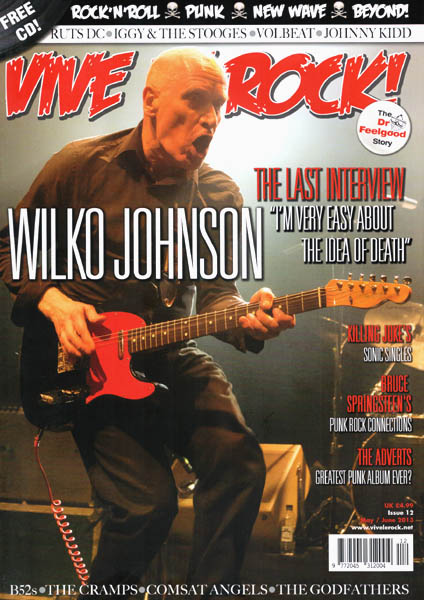 Vive Le Rock - Issue 12 - May / June 2013 - Plus Free 15 Track Covermount CD