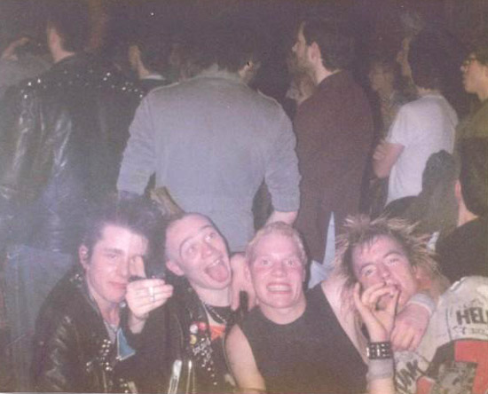 Brian, Nigel, Paul and Bill - 1986
