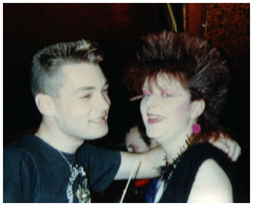 Simon (Siz) and Wendi at The City of London Yeomen - 1982