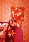 Wendy Clayton, Fran, Julie, Jo Gahan + Mark - Kings Cross - December 9th, 1979