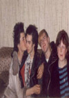 Johnny, Pigeon, Steve 76 and Helen - May 17th 1985