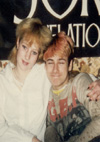 Helen Gleaves and Johnny - February 1985