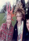 Kerry, Janet and Johnny at The Anarchist Picnic, London - May 5th 1985