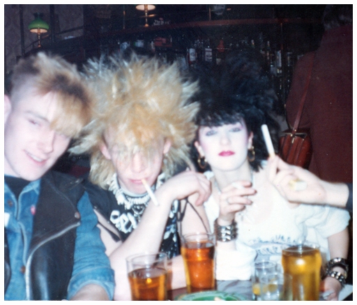 Donald, Mole and Michele at The Cliff Pub
