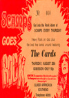 The Cards - Live at Scamps - Ticket