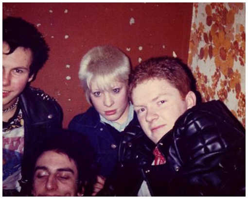 Sid, Filf, Mildo and Copper at The Bungalow - 1981