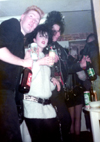 Party at Daves in Wickford - Stuart, Michele and Marc - 1982