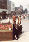 Deb, Weeble, Unknown and Pigeon - July '83