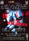 The Machines + The Bullies - Live at Chinnerys - 21.08.08 - Poster #2b