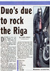 evilish Presley + The Optic Nerves - Live at Club Riga - 06.03.08 - Evening Echo News Report