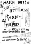 Live at Focus - 17.12.84 - Poster