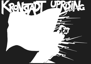 Kronstadt Uprising - Early logo design by Ian Fry