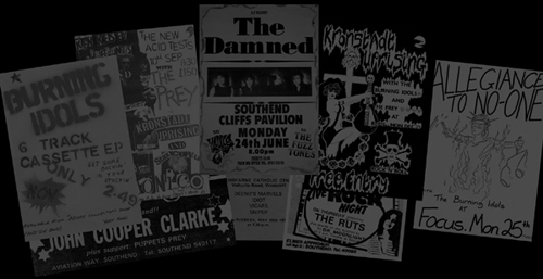 Southend Punk Rock History - Gigs Timeline