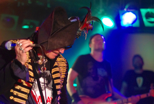 Adam Ant & The Good The Mad & The Lovely Posse - Live at Chinnerys, Southend-on-Sea, 22.06.11