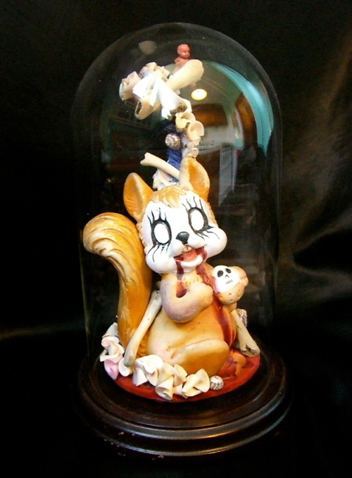 'Evil Squirrel' by Gaye Advert