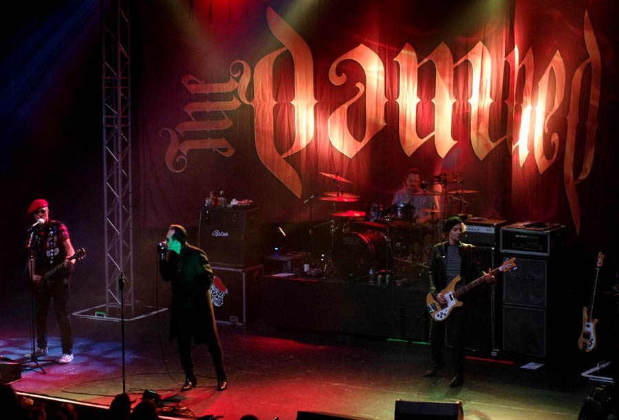The Damned - Live at The Cliffs Pavilion, Southend-on-Sea, Essex - Wednesday February 7th, 2018
