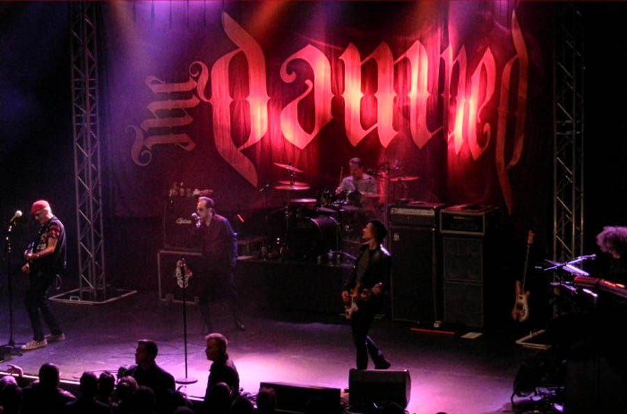 The Damned - Live at The Cliffs Pavilion, Southend-on-Sea, Essex - Wednesday February 7th, 2018