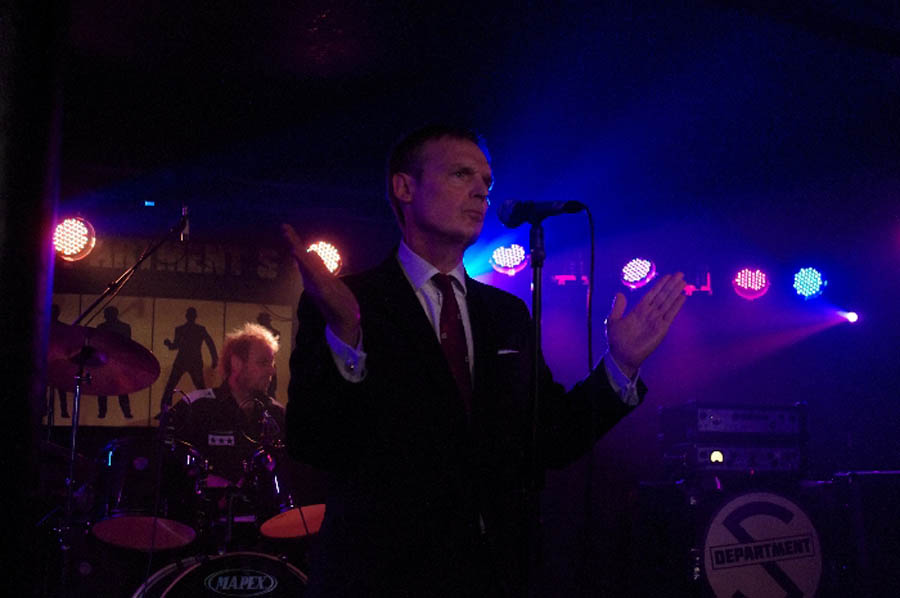 Department S - Live at Chinnerys, Southend-on-Sea, Essex, Friday October 13th, 2017