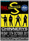 Department S + Menace + Eastfield - Live at Chinnerys, Southend-on-Sea, Essex, Friday October 13th, 2017 