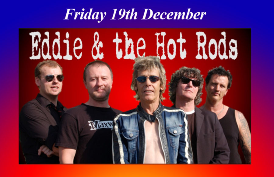 Eddie & The Hot Rods + Nicol & The Dimes - Live at Club Riga at O'Neill's, Southend-on-Sea, Essex, Friday December 19th, 2014 - Advert