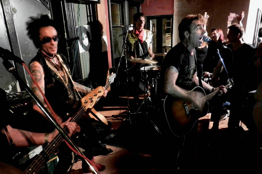 Glen Matlock, Earl Slick, Slim Jim Phantom & Jim Lowe - Live at The Railway Hotel, Southend-on-Sea, Essex on Thursday August 14th, 2014