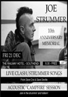 Joe Strummer - 10th Anniversary Memorial - Live Clash / Strummer songs by Dave Crix & Dave Deville - Friday December 21st, Railway Hotel, Southend-on-Sea, Essex