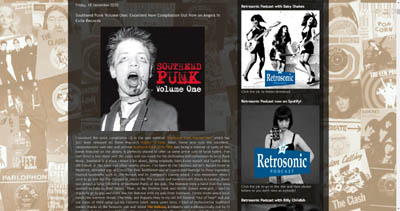 Retro Man Blog - Review of Southend Punk Volume One by Steve Worrall