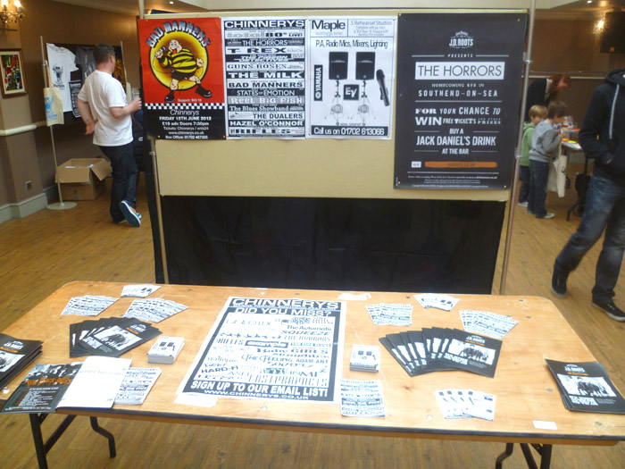 'Saal-Halla' (KurSAAL-ValHALLA) - Saturday May 5th, 2012 - Chinnerys / Maple Equipment Hire / Maple Studios