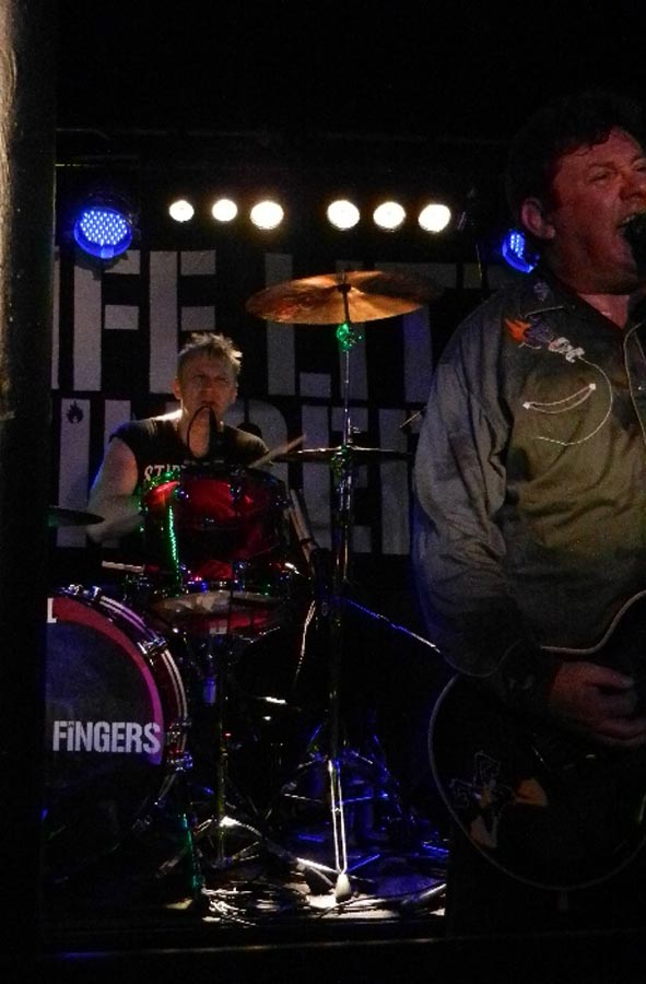 Stiff Little Fingers - Live at Chinnerys, Southend-on-Sea, 06.12.15