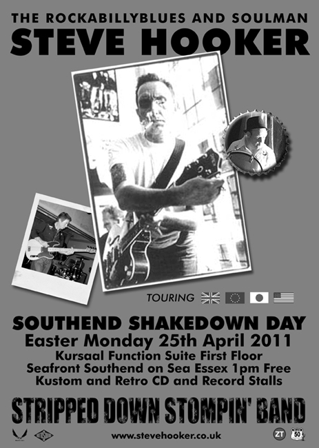 Steve Hooker's Stripped Down Stompin' Band - Live at The Kursaal Function Suite - 'Southend Shakedown Day'- Easter Monday, April 25th, 2011