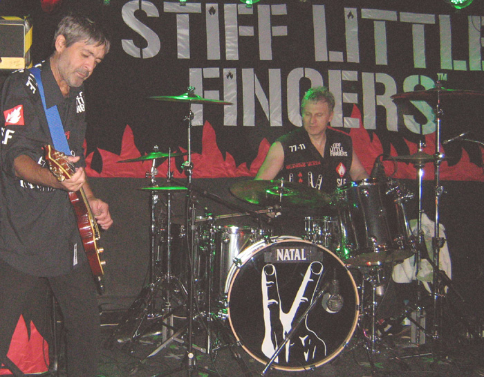 Stiff Little Fingers - Live at Chinnerys, Southend-on-Sea, 18.10.11