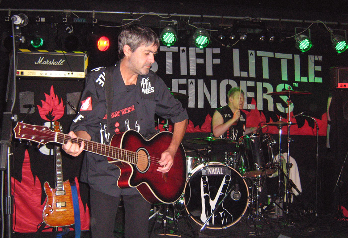 Stiff Little Fingers - Live at Chinnerys, Southend-on-Sea, 18.10.11 
