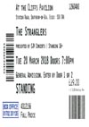 The Stranglers + Therapy? - Live at The Cliffs Pavilion, Southend-on-Sea, Essex - Tuesday March 20th, 2018 - Ticket